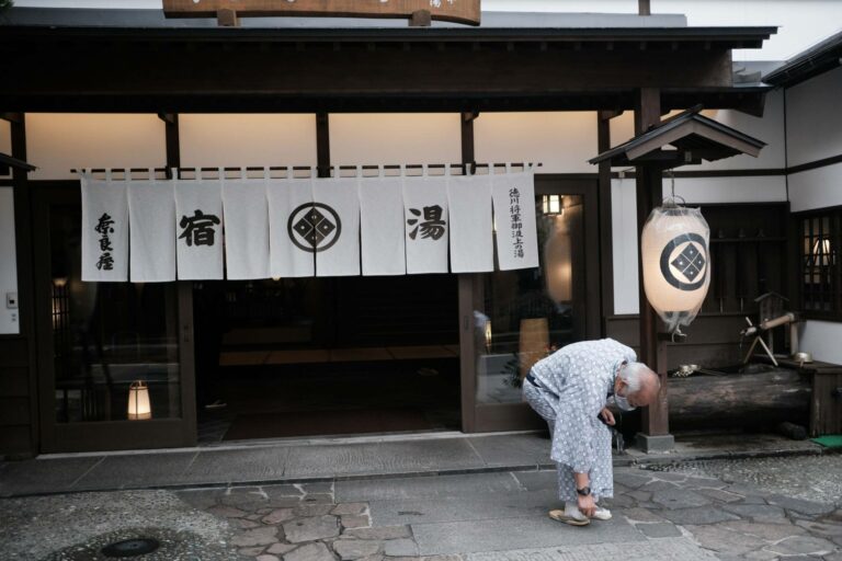 Visitors to the Hot Spring Town of Kusatsu After Japan Lifts Domestic Travel Curbs