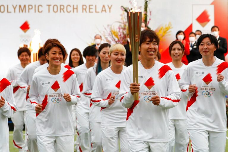 Olympics Tokyo Torch Relay Start