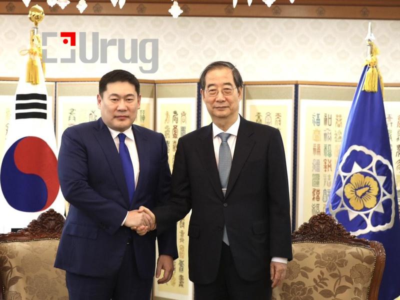 oyun -erdene korean minister