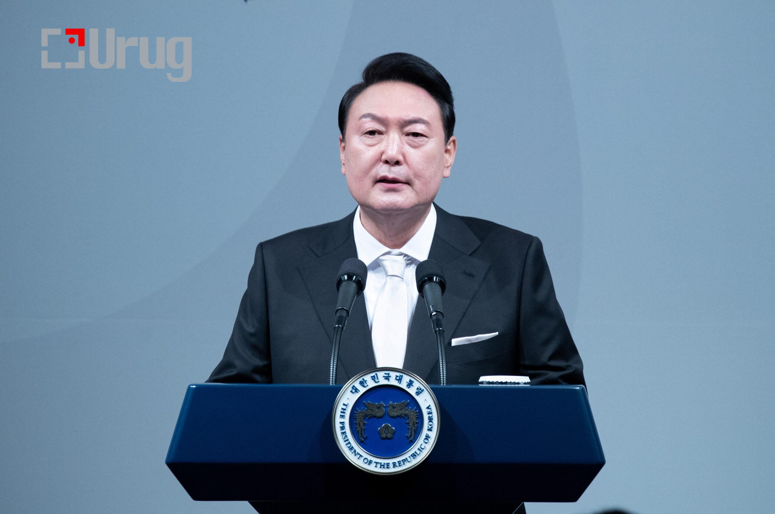 South Korea holds the inauguration ceremony for incoming President Yoon Suk-yeol in Seoul