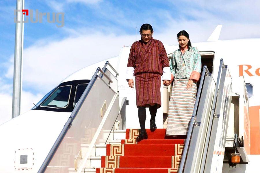 king queen bhutan