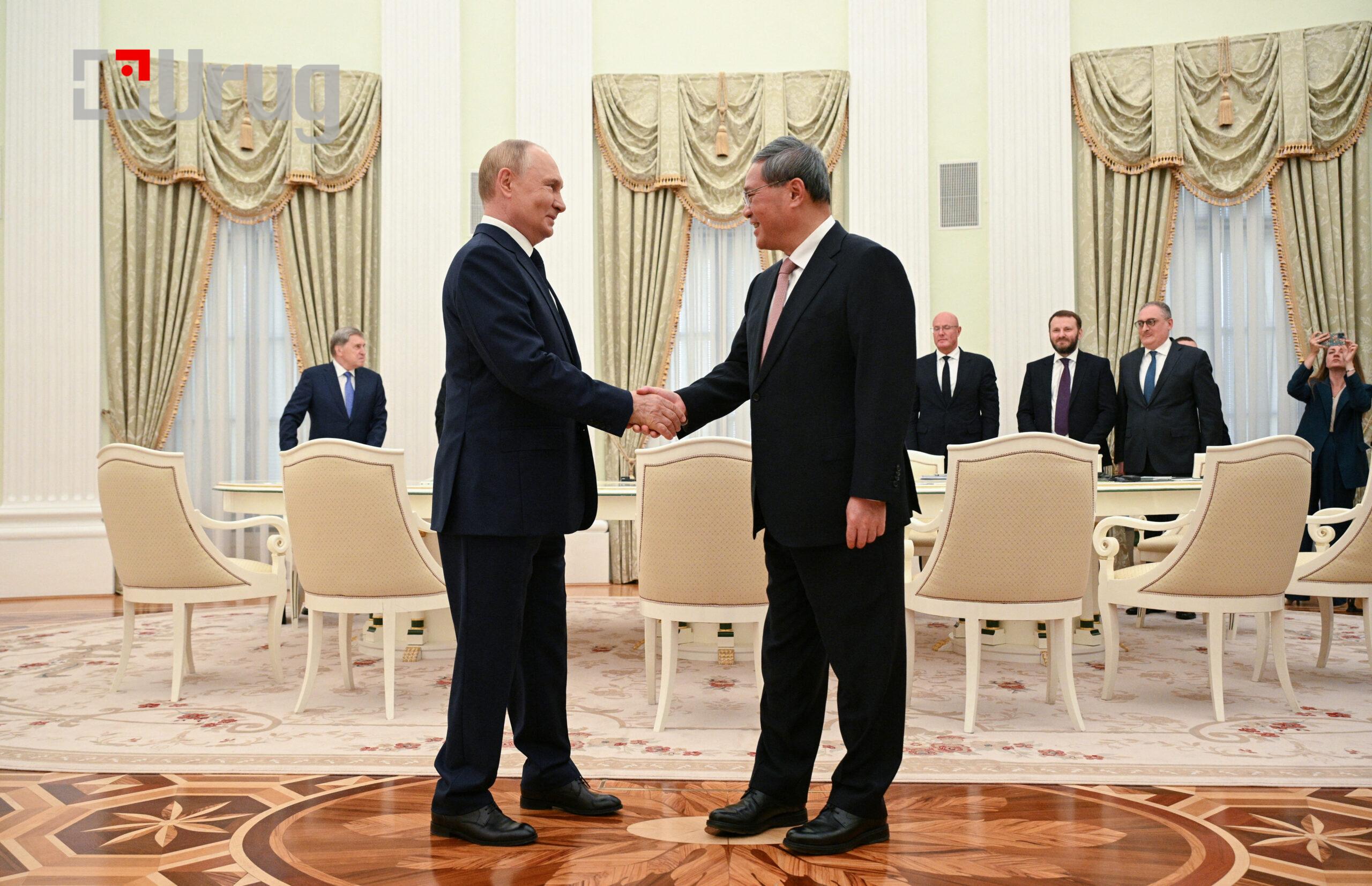 Russia’s President Vladimir Putin and China’s Premier Li Qiang meet in Moscow