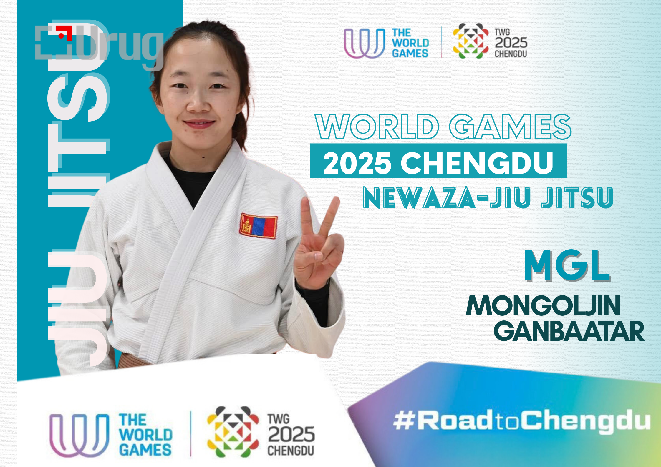 Indigo White Simple Lined Science Project Poster Landscape