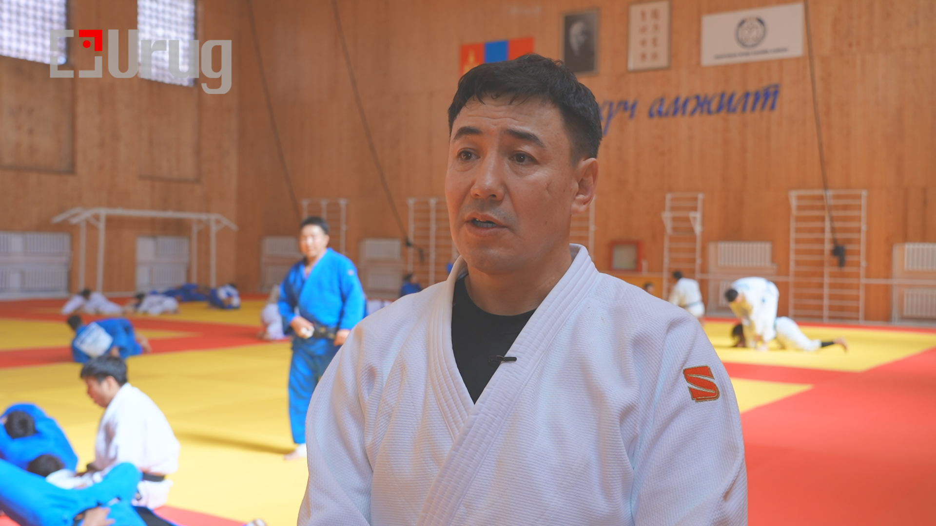 Nyamaa judo coach